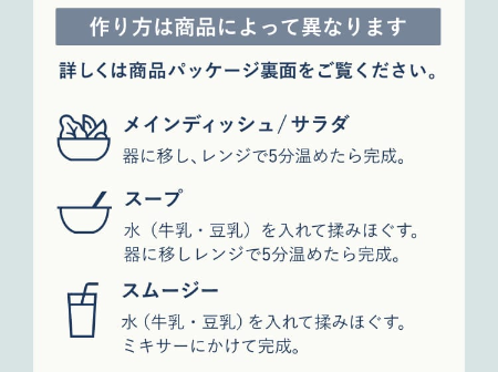 グリーンスプーンの特徴は？③電子レンジ5分で出来たての美味しさ